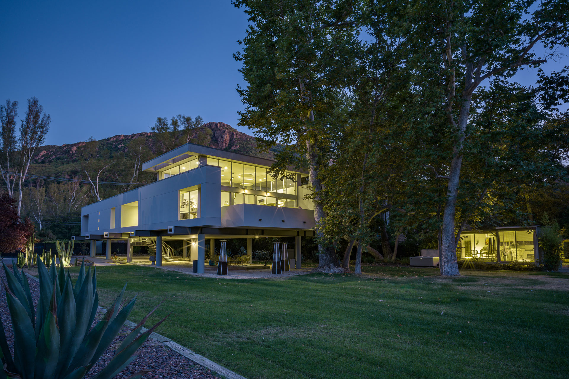 Kinesthesia Workshop Headquarters, The Mothership at Night